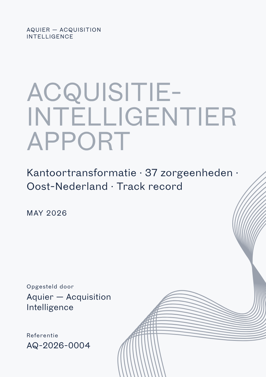 Kantoortransformatie · 37 zorgeenheden, Oost-Nederland